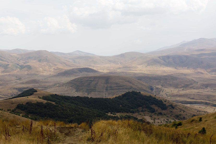 Looking into the distance, Jermuk, Armenia