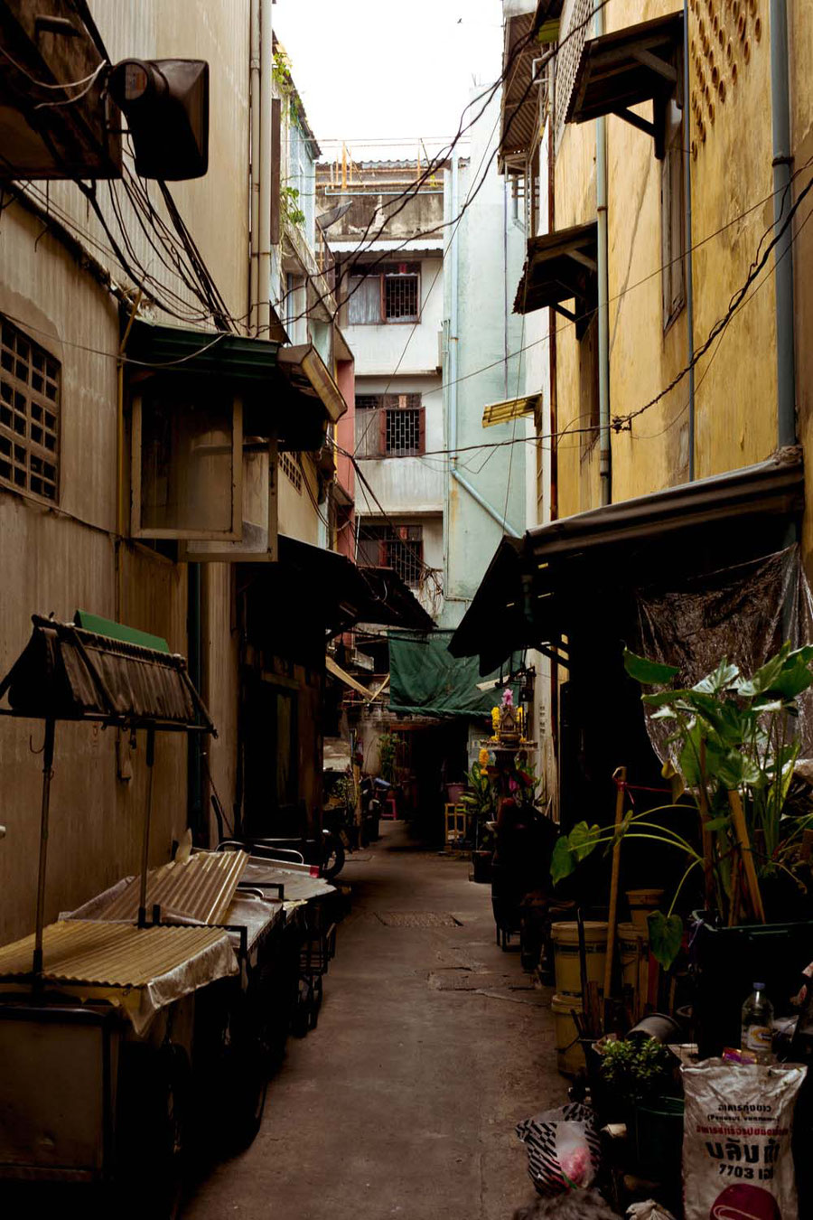 Chinatown corners, Bangkok, Thailand