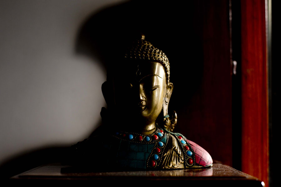 Nightstand Buddha, Delhi, India