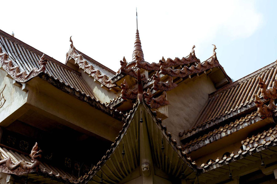 Temple roof,  Kunming, China