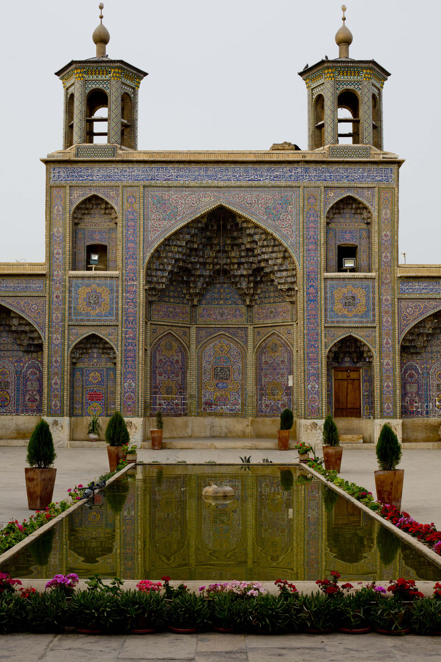 Pink mosque, Shiraz, Iran