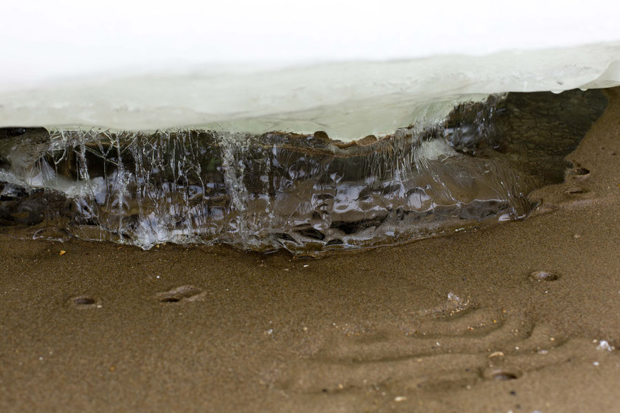 On "thin" ice, Wolga, Samara, Russia