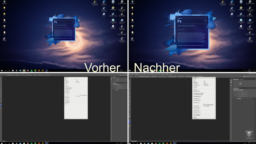 Vorher-Nachher Vergleich