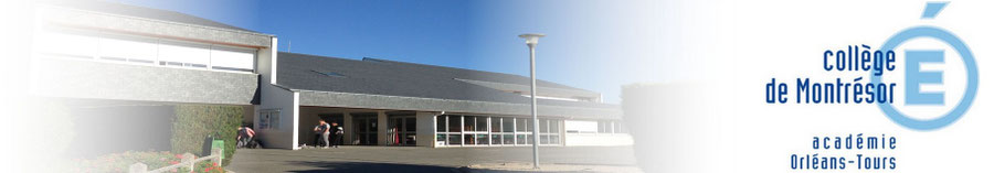 Accueil du site du Collège de Montrésor