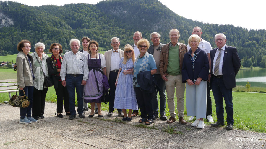 Unser Filmteam mit VÖFA-Präsident Richi Wagner(4ter von links)