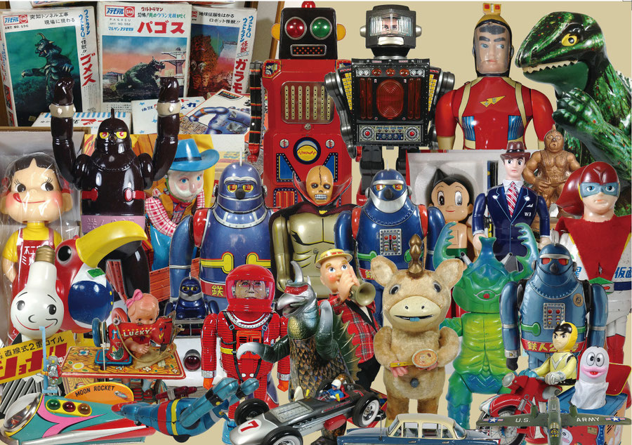 レアもの玩具コーナー