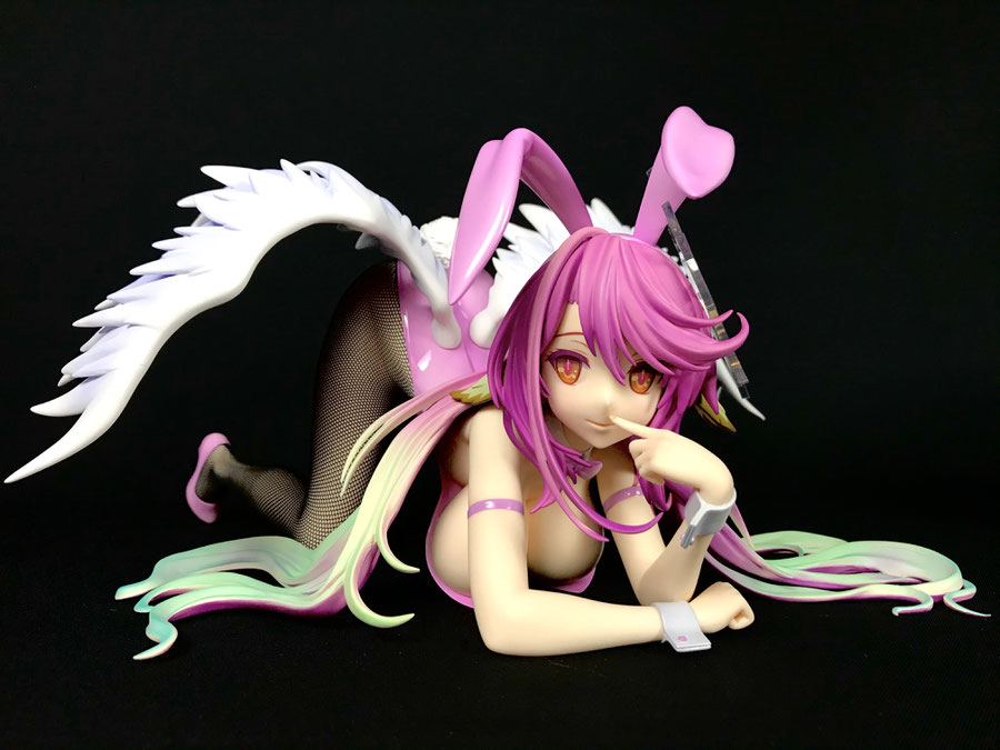 Jibril Bunny Ver. 1/4 No Game No Life Anime Statue B-Style 30cm Freeing