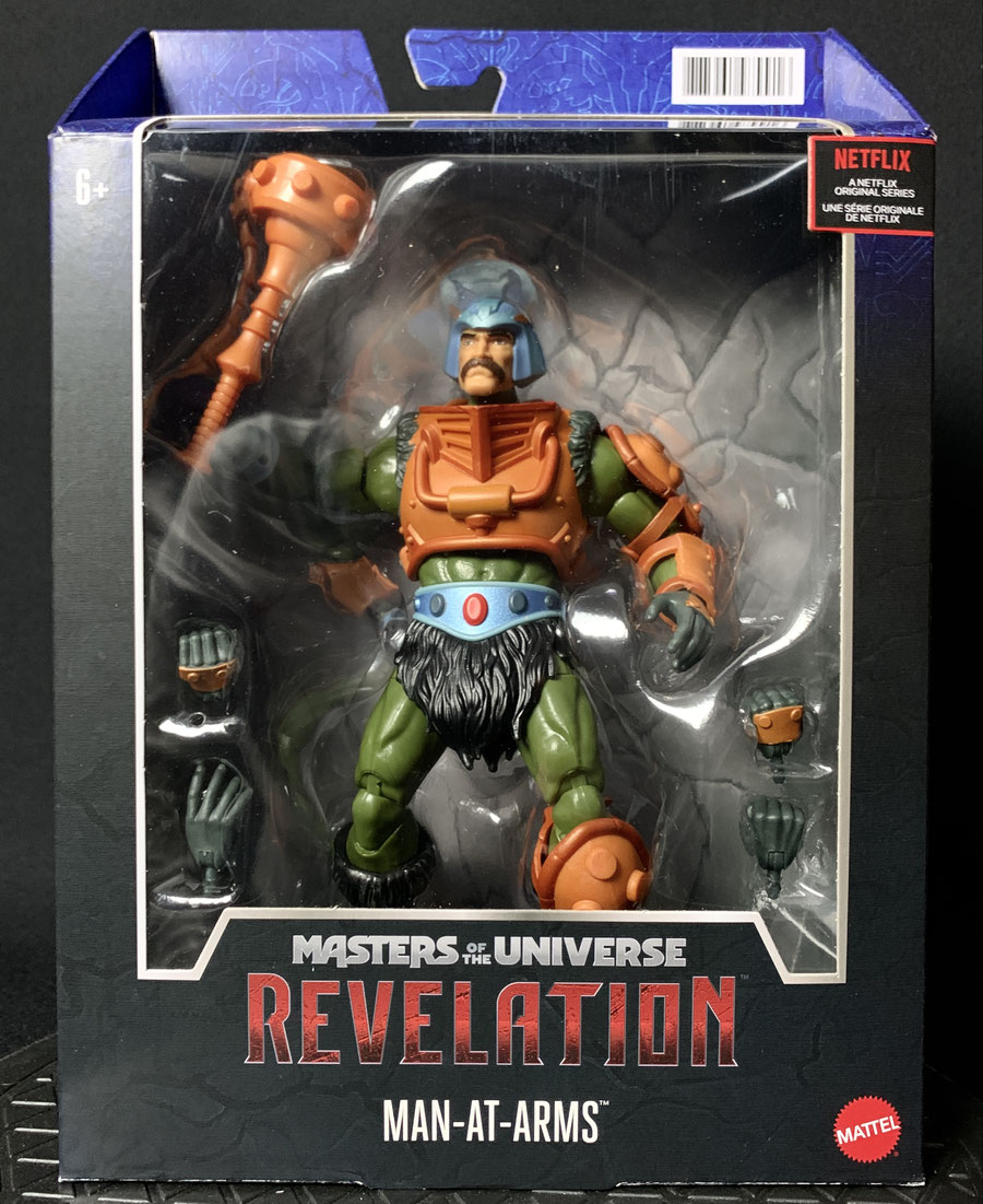 Man-At-Arms Masters of the Universe: Revelation Masterverse 18cm Actionfigur 2021 Mattel ovp