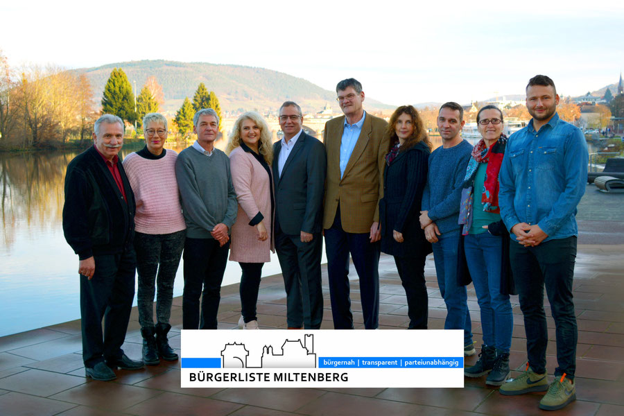 Bürgerliste Miltenberg Kandidaten und Kandidatinnen für den Stadtrat