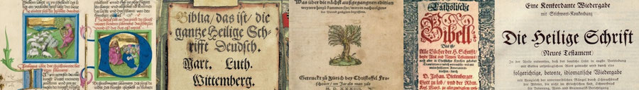 Historische Bibeln Faksimiles Online kostenloser Bibel Download