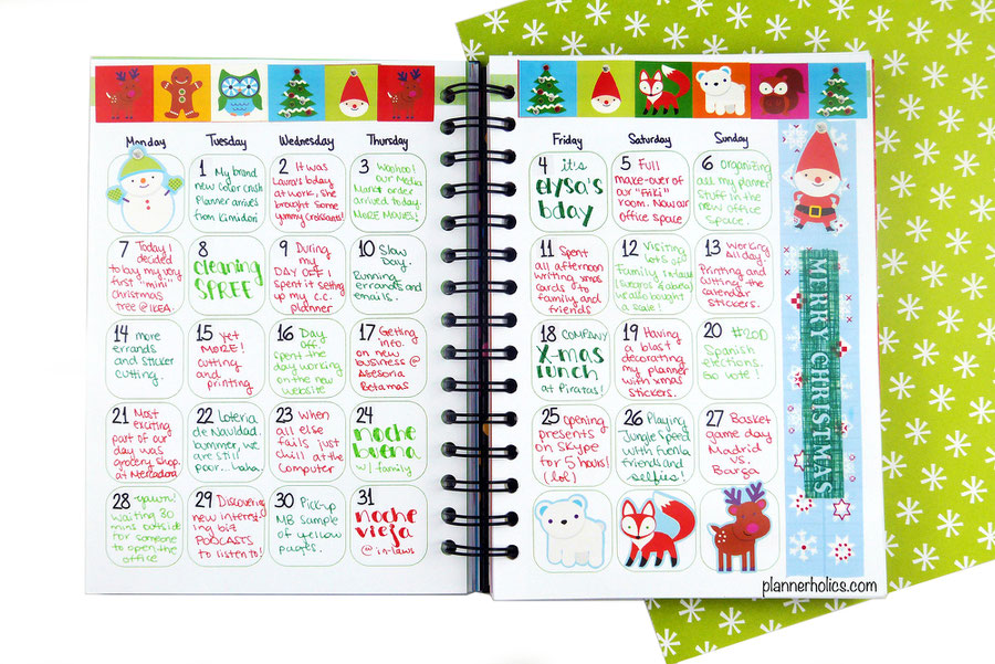 9 uses for your monthly calendar + Free printable Plannerholics