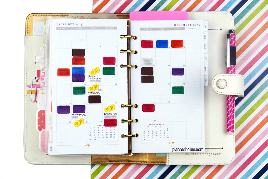How to track your expenses in a monthly calendar
