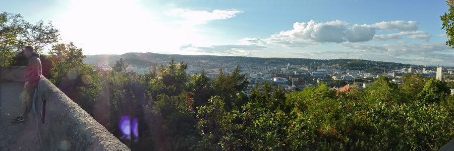 Blick über Stuttgart
