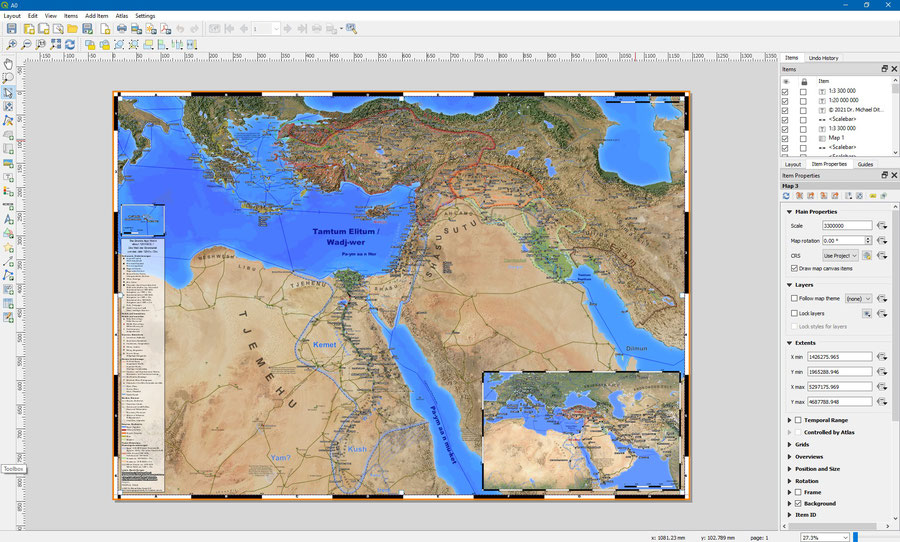 qgis layout manager bronze age map