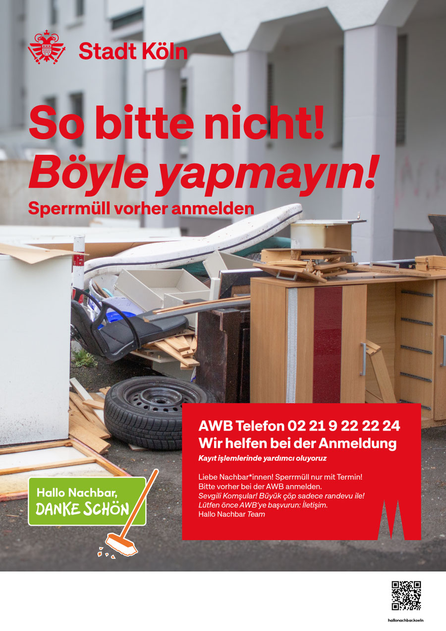 Plakat zu Sperrmüll