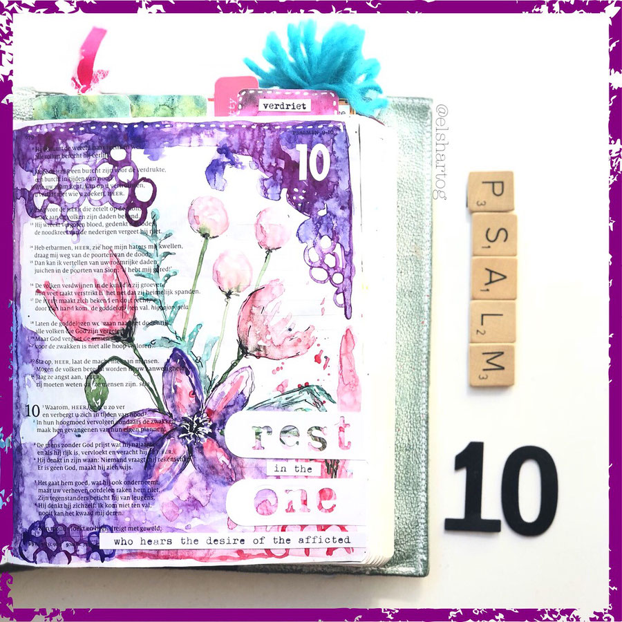 voorbeeld biblejournaling bijbeljournaling psalm10