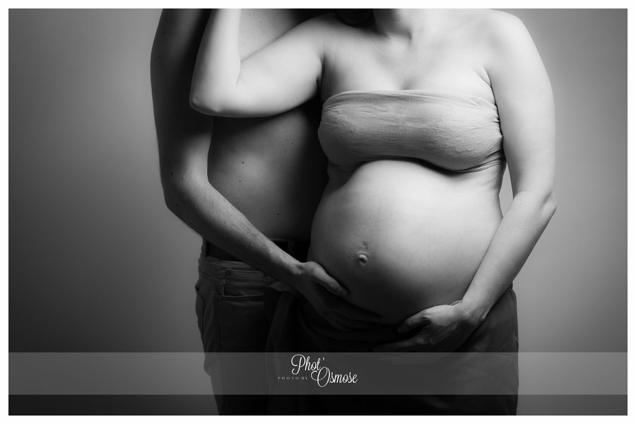 Photo de couple en noir et blanc Phot'Osmose