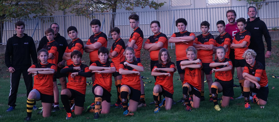 U14 - saison 2018/2019 (équipe portant le maillot du SCM XV)