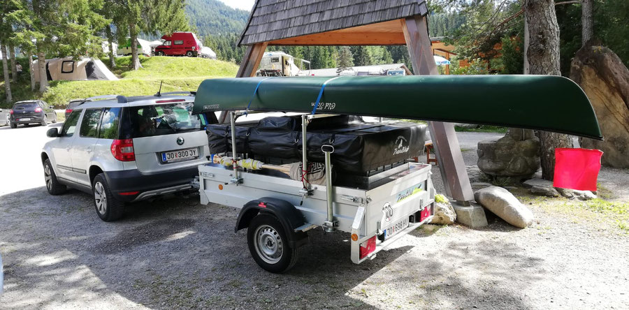 Faltcaravan, Campinganhänger, Zeltanhänger, Autodachzelt, Dachzelt, Campingtrailer, FreeBird-Trailer, MGO, Montegrosso Outdoor