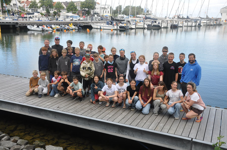 Trainingslager Warnemünde ... wir waren alle dabei.