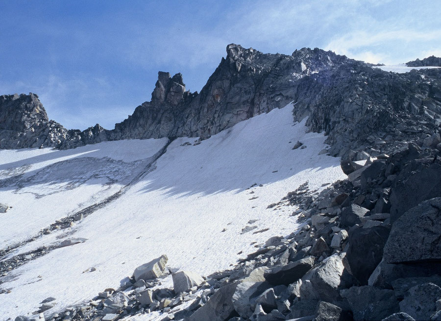 Keilbachspitze - Felsen rechts des Frankbachkees - Bergtour, Zillertaler Alpen, Ahrntal, Südtirol