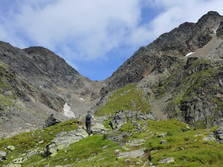 Petzeck Normalweg - Grasrücken - Bergtour, Wangenitzseehütte, Schobergruppe