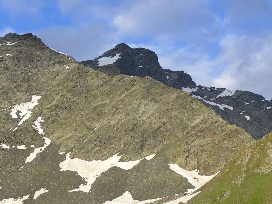 JWD Bergtouren Keeseck Nordgrat im Profil