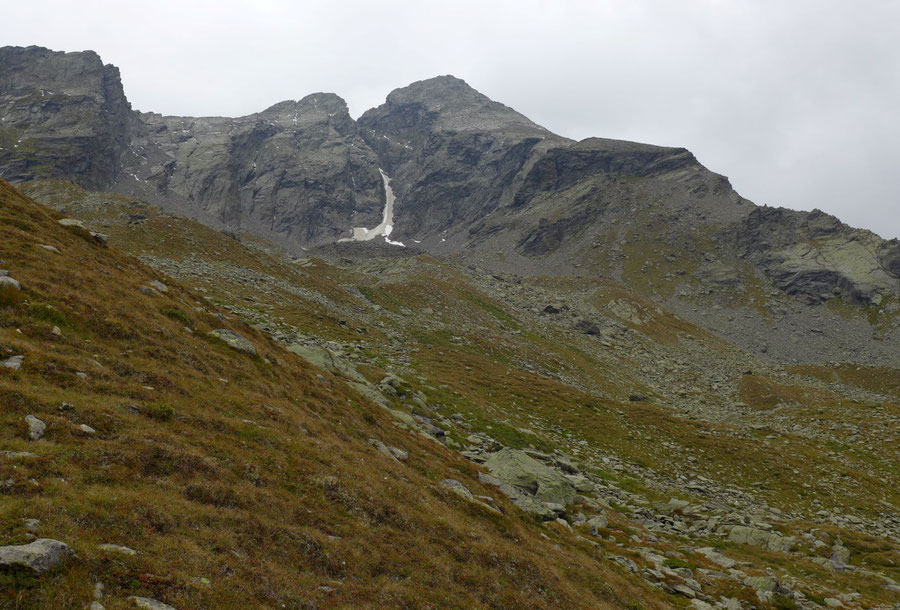 Durreck - Bergtour, Normalweg, Südostgrat, Rein in Taufers - Grasiges Kar in 2400 m Höhe