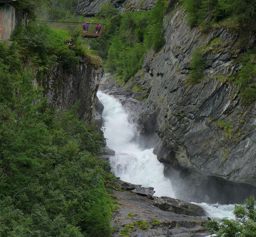 Neue Reichenberger Hütte - Wanderung Lasörlinggruppe - Umbalfälle Aussichtsplattform