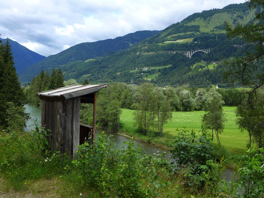 Burg Falkenstein - Möll bei Gratschach - Wanderung, Obervellach, Mölltal, Kärnten