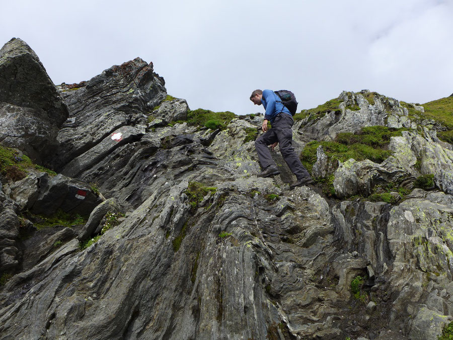 Petzeck Normalweg - Gebirgsfaltung - Bergtour, Wangenitzseehütte, Schobergruppe