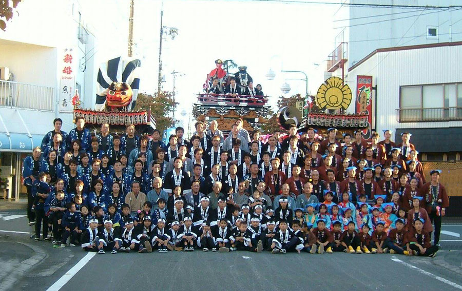 平成１８年掛川大祭第４ブロック集合写真