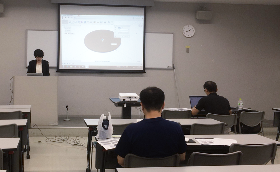 Fusion 360 セミナーの様子