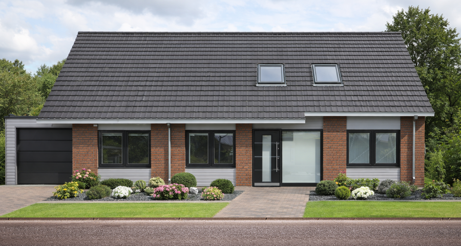 Vom Einfamilienhaus zum Wohnhaus mit Praxis-Ansicht 