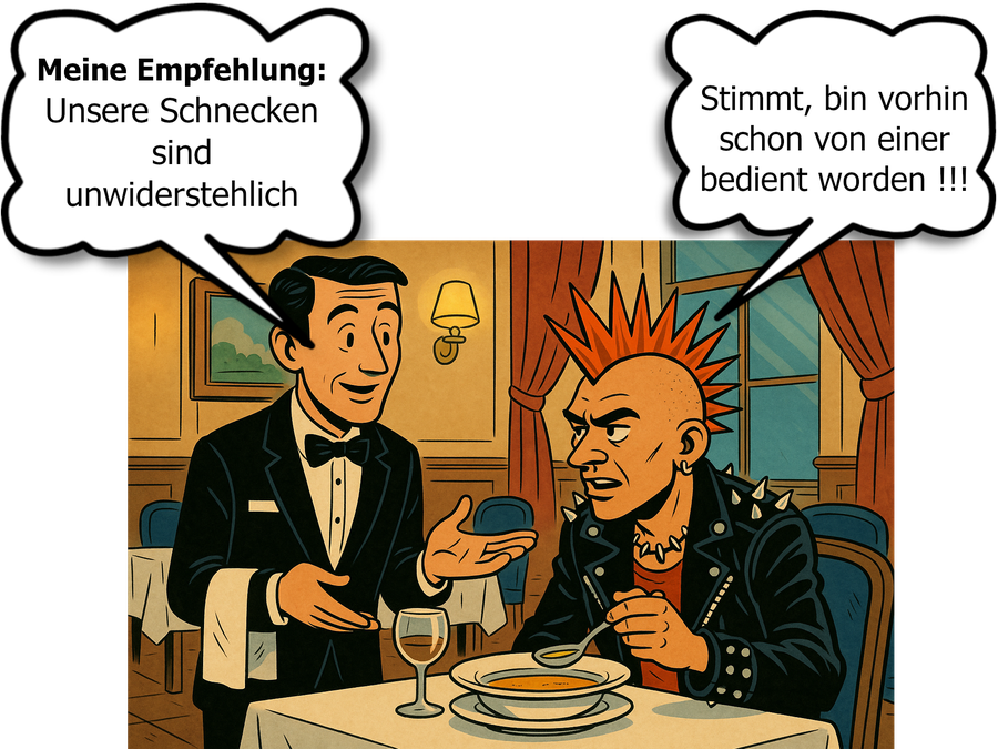 Lustiges aus der Gastronomie