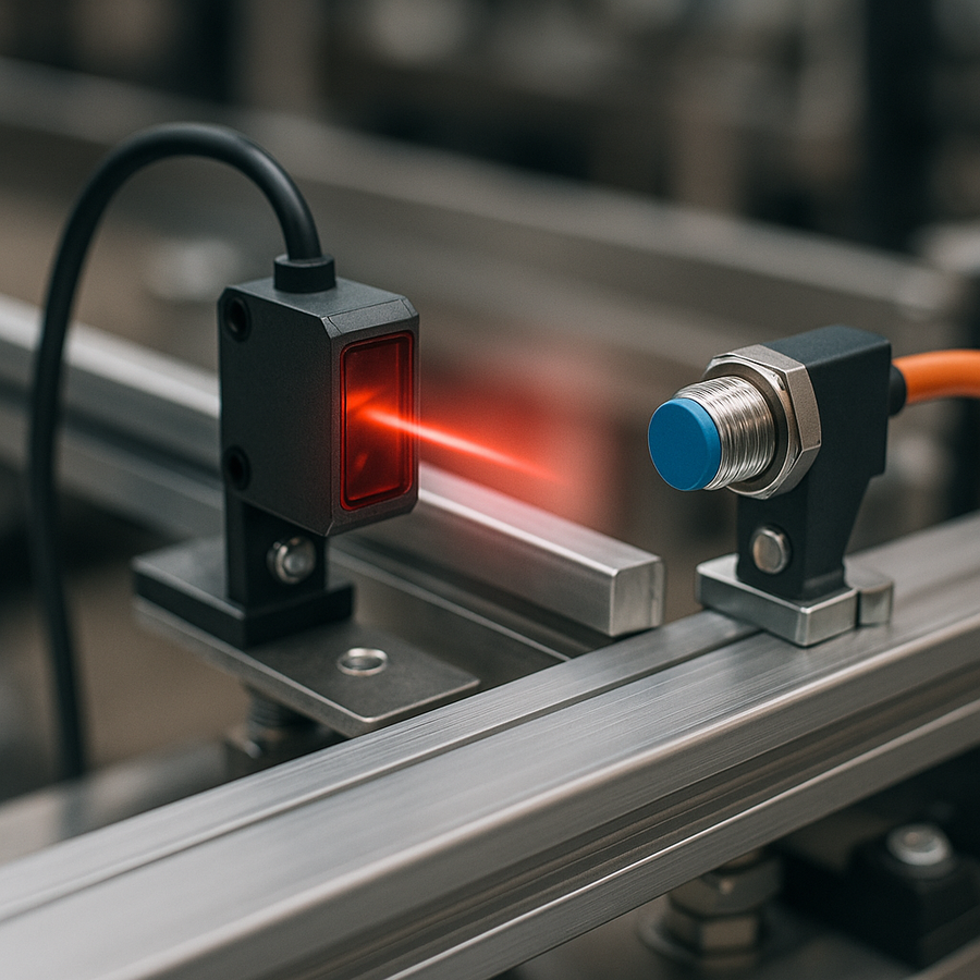 What is the difference between photoelectric sensor and proximity sensor?