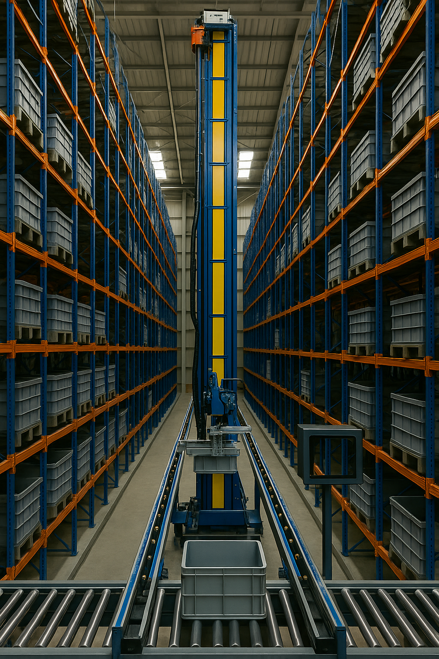 Advantages of Linear Guide Rails in Automated Storage and Retrieval Systems