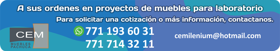 Muebles para laboratorio en Pachuca, mobiliario para laboratorio