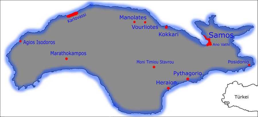 Samos Übersicht