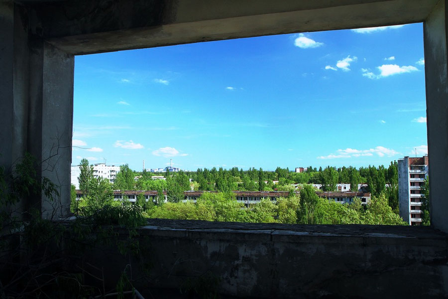Blick aus der Hotelsuite
