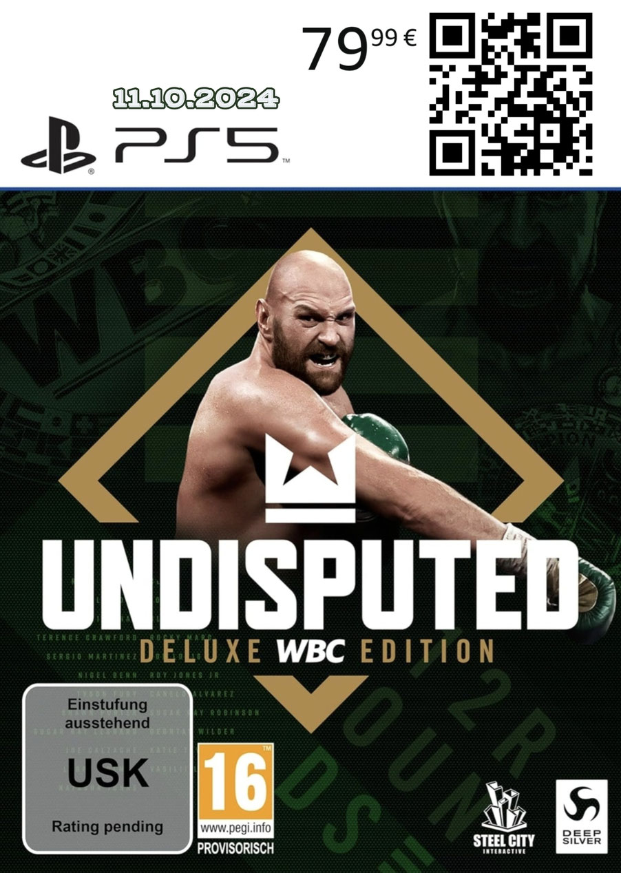 Undisputed (DELUXE) KOMMT AM 11.10.2024 raus