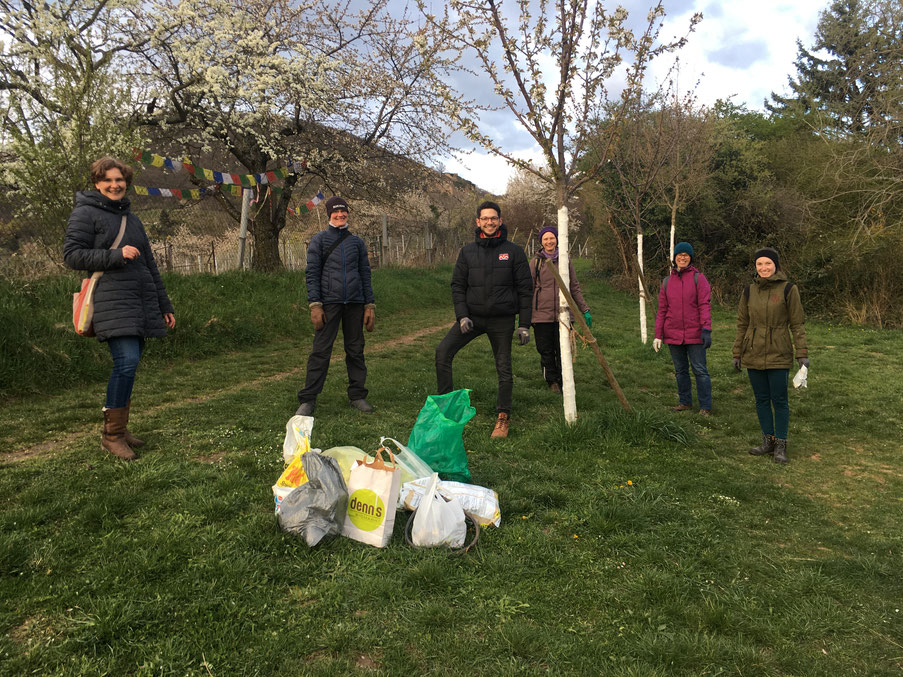 Cleanup – Gruppe Dossenheim  (Myriam van Eecke)