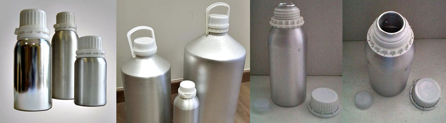 Botellas Aluminio Aptas Alimentación homologadas Sanidad