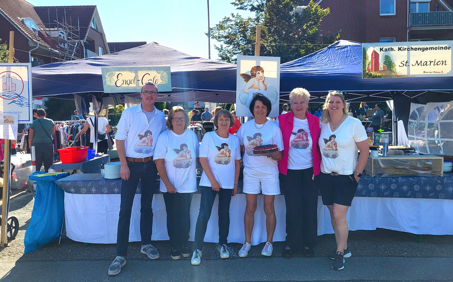 Wie im letzten Jahr wird das Team der Marien-Engel wieder auf dem Eulenmarkt Köstlichkeiten anbieten (Foto: Gemeinde St. Marien)