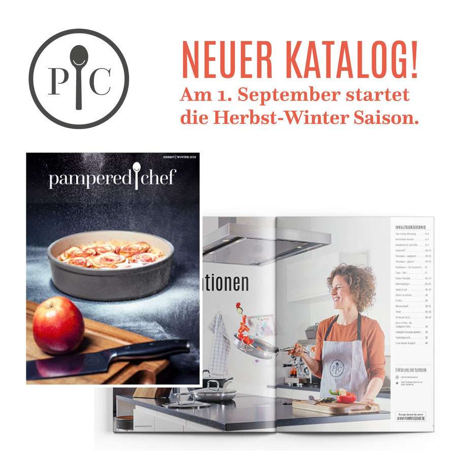 Neuer Pampered Chef Katalog Herbst/Winter 2018 kuechenfreudes Webseite!