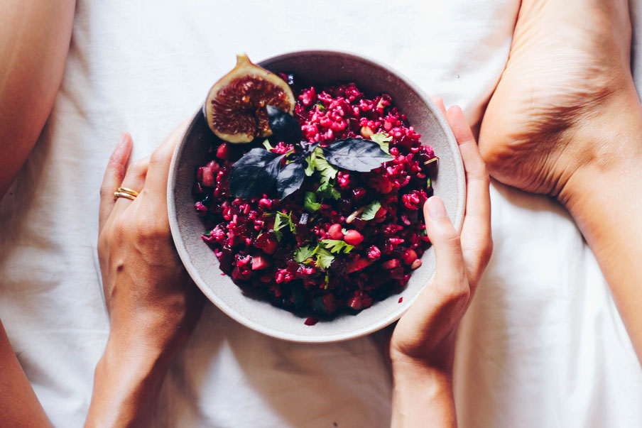 Pink Power - Rote Bete Reis Salat