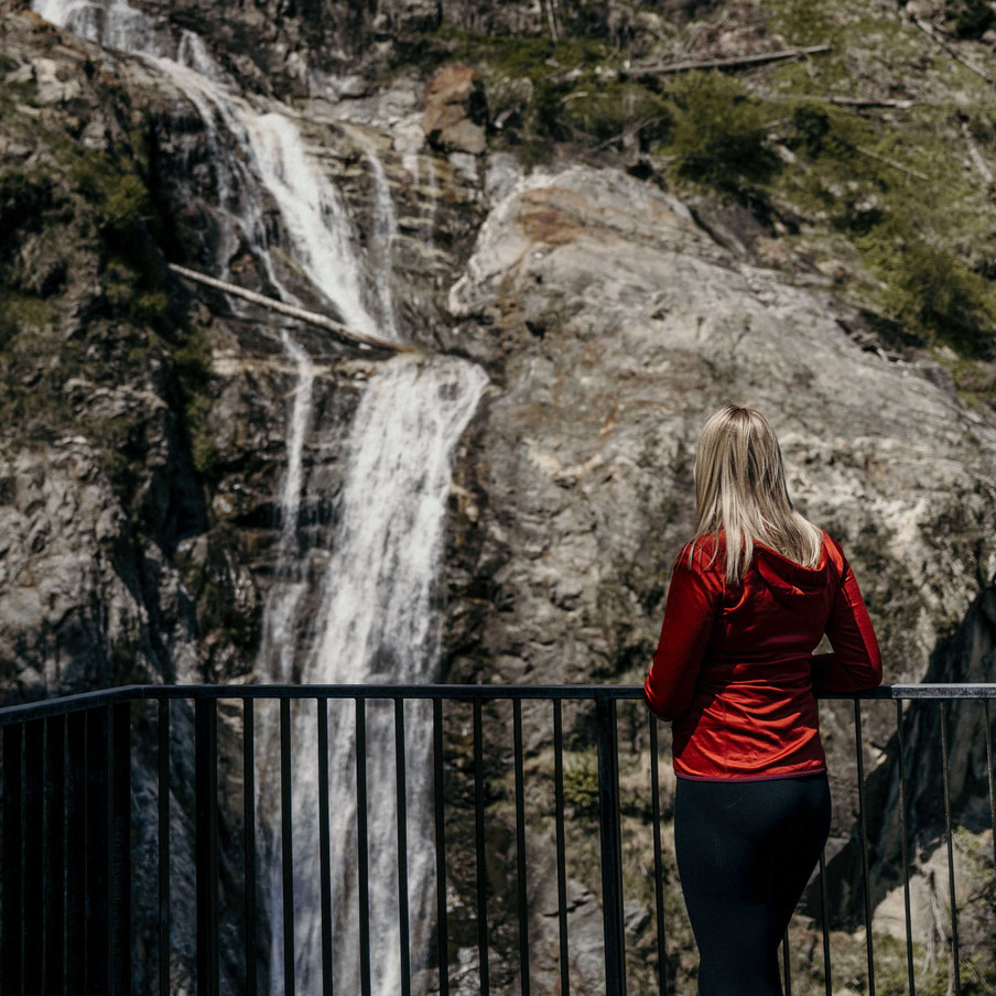 Klammbachwasserfall & Berger Alm - Wasserfallwanderung im Antholzertal, Südtirol