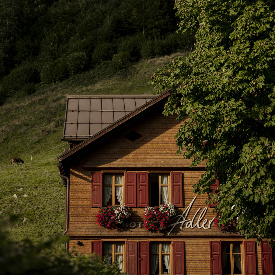 Hotel & Gasthof ADLER in Schoppernau | Boutiquehotel, Apartmenthaus & Eventlocation im Bregenzerwald, Vorarlberg • Member of Mountain Hideaways ©MarikaUnterladstätter
