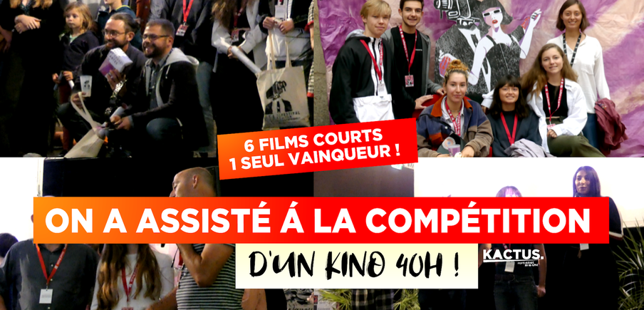 Les résultats du KINO 40h se sont déroulés le dernier jour du festival, au Jardin de l'Êvéché de Quimper. Une centaine de personne présentes pour la remise des prix.