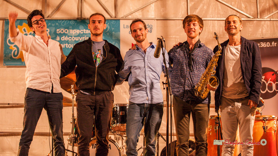 Festival JAZZ360 2019, Parc du Château de Pomarède; Adiren Brandéis Quintet